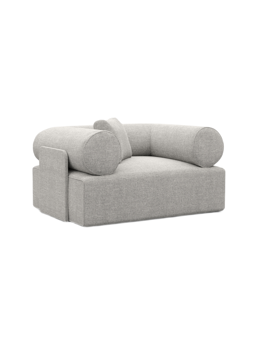 
Design Loungesessel „Valora“ mit Strukturstoff-Bezug - Strukturstoff Anthrazit