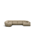 Echtleder Dark Beige
