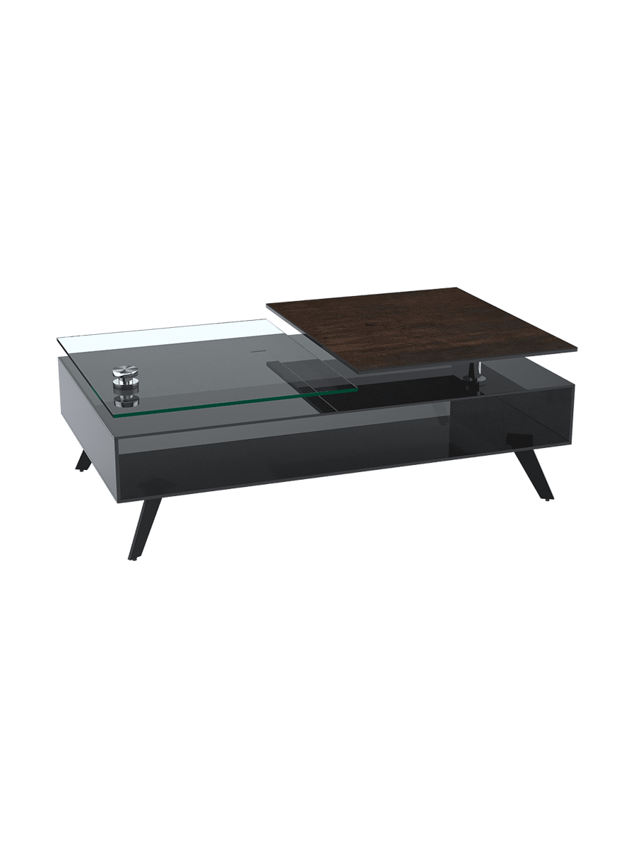 
Extendable, Flexible Designer Ceramic Coffee Table "Memphis"