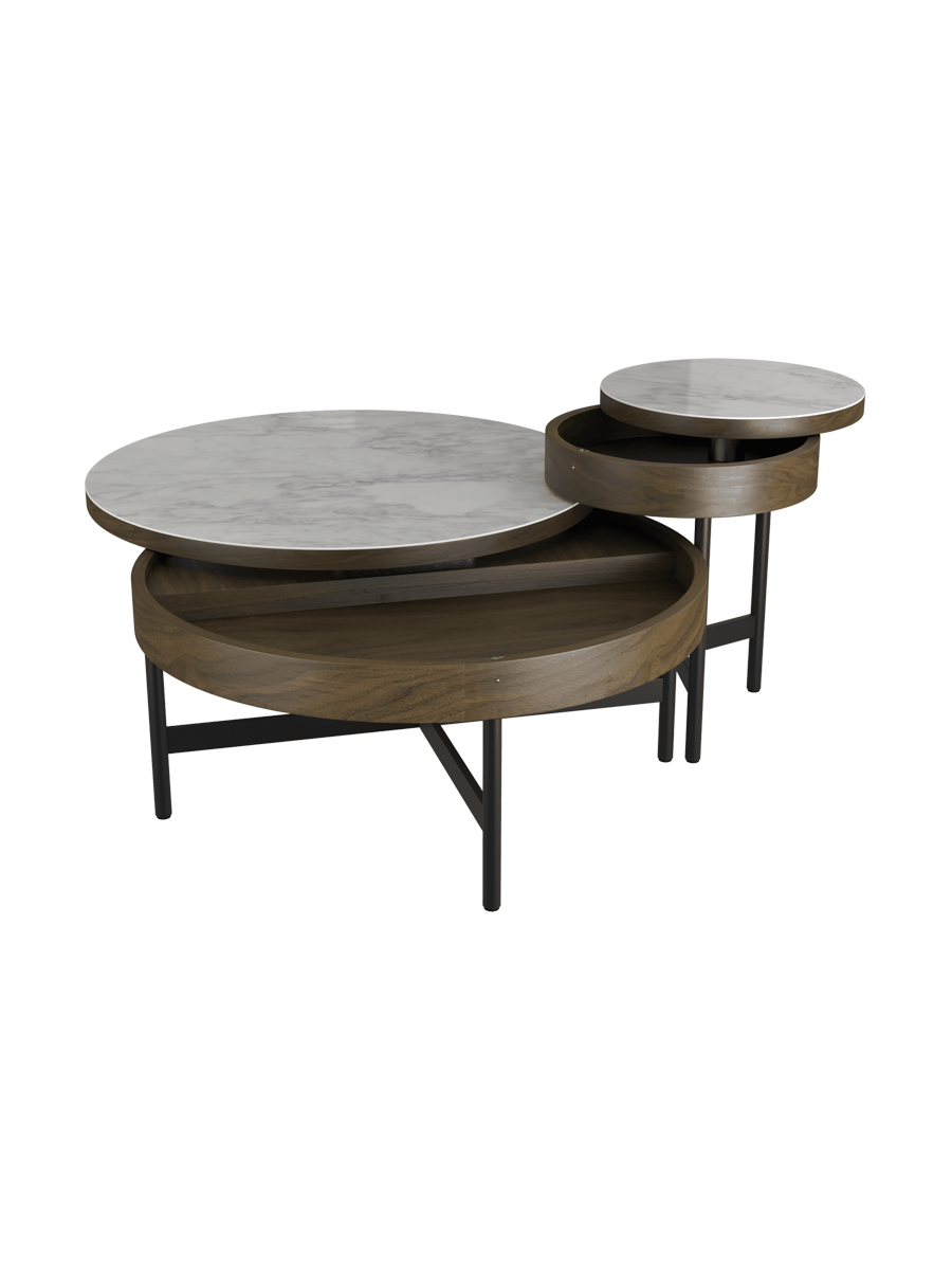 
Table basse design fonctionnelle en céramique « Kingston »