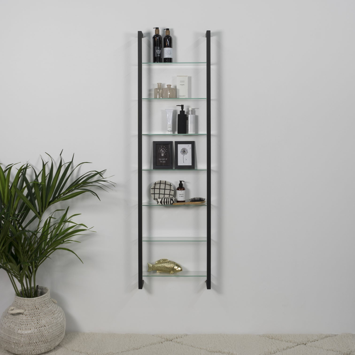
Étagère murale design « Cubic 7 » - Noir