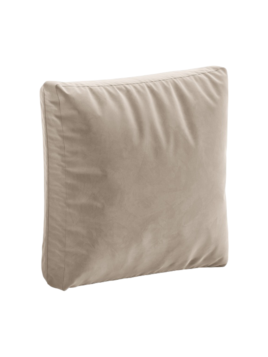 
Coussin décoratif « Louis » - Velours Beige
