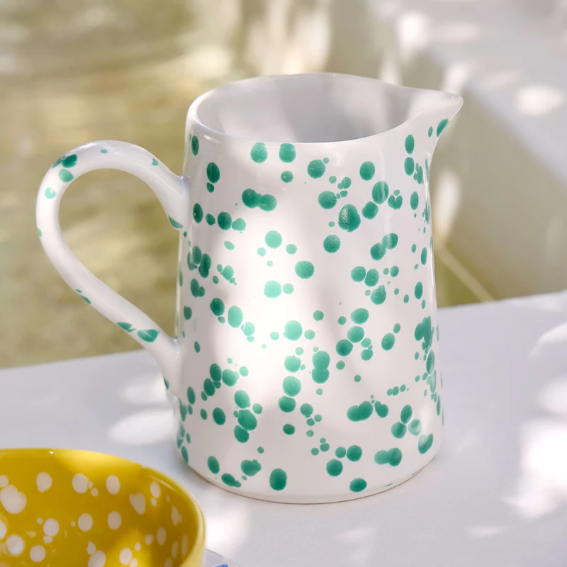 
Handmade Water Jug "Rafaela" - Sage