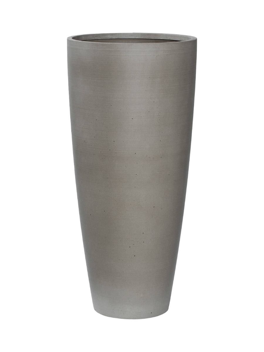 
Vaso per fiori di alta qualità per interni/esterni „Refined Dax“ - Grigio / Ø 37 x Altezza 80 cm