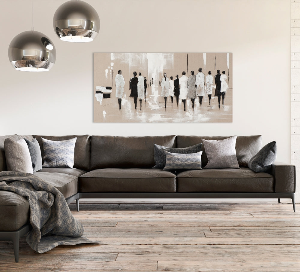 
Handgemaltes Bild „Catwalk“ 70 x 140 cm