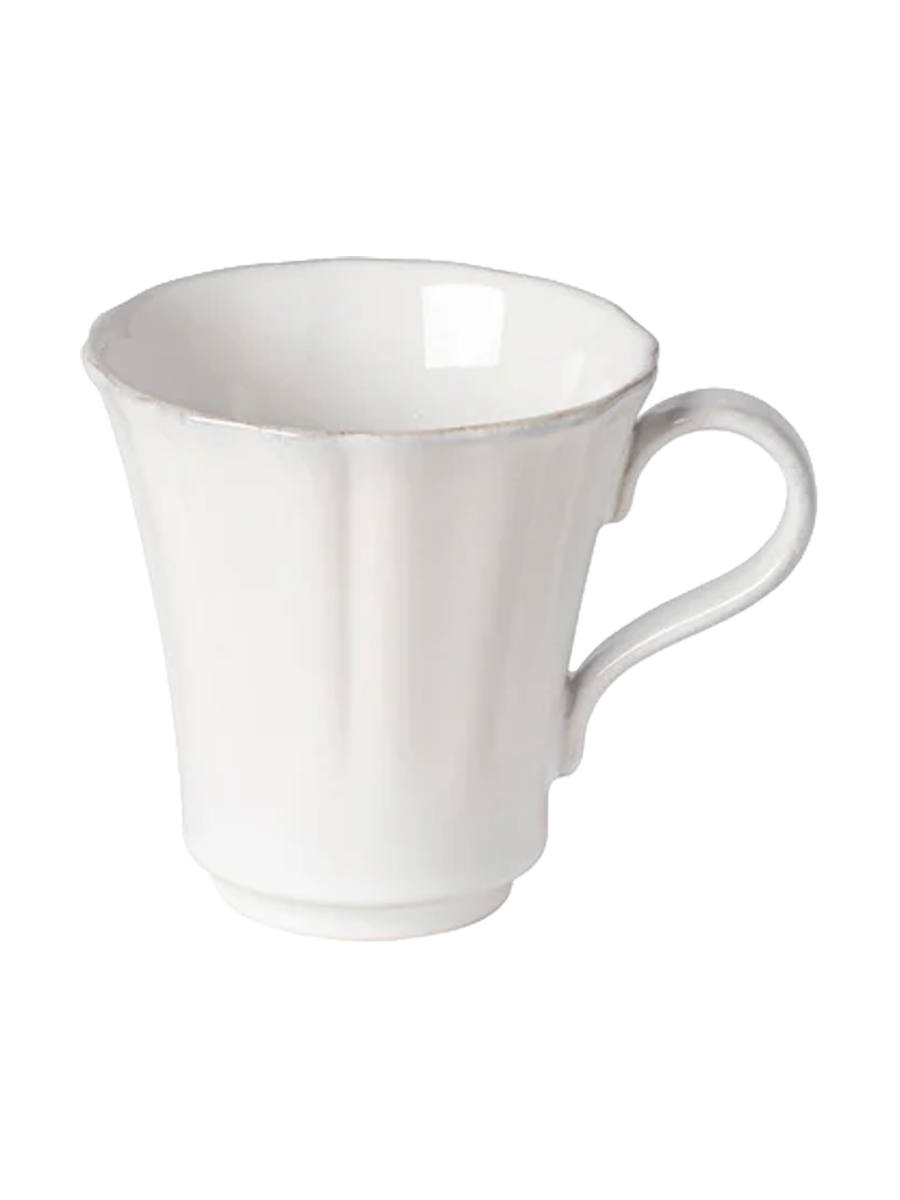 
Handmade Mug "Rosa" - White / Large