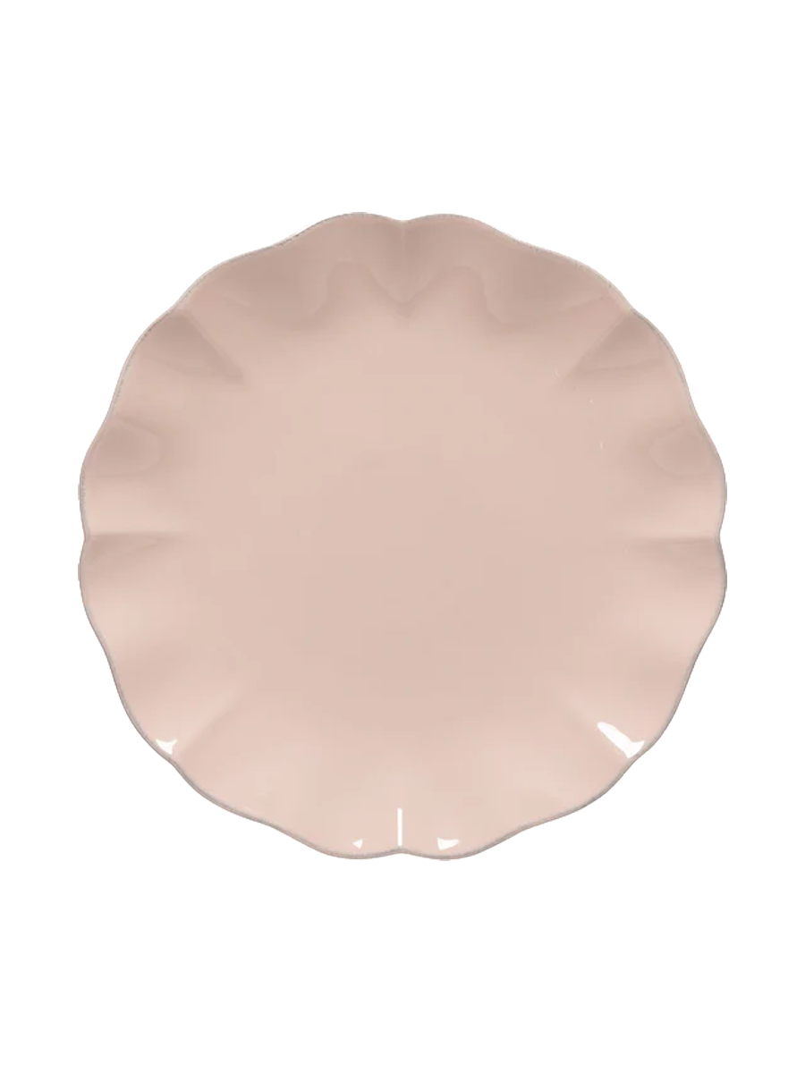
Handmade Dinner Plate "Rosa" - Pink / Large
