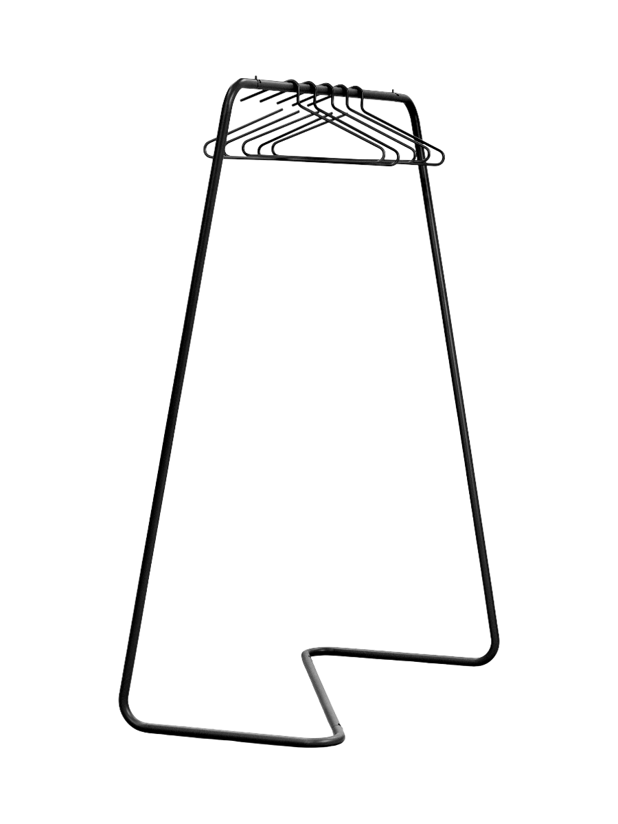 
Portant à vêtements design « Hang-On » - Noir