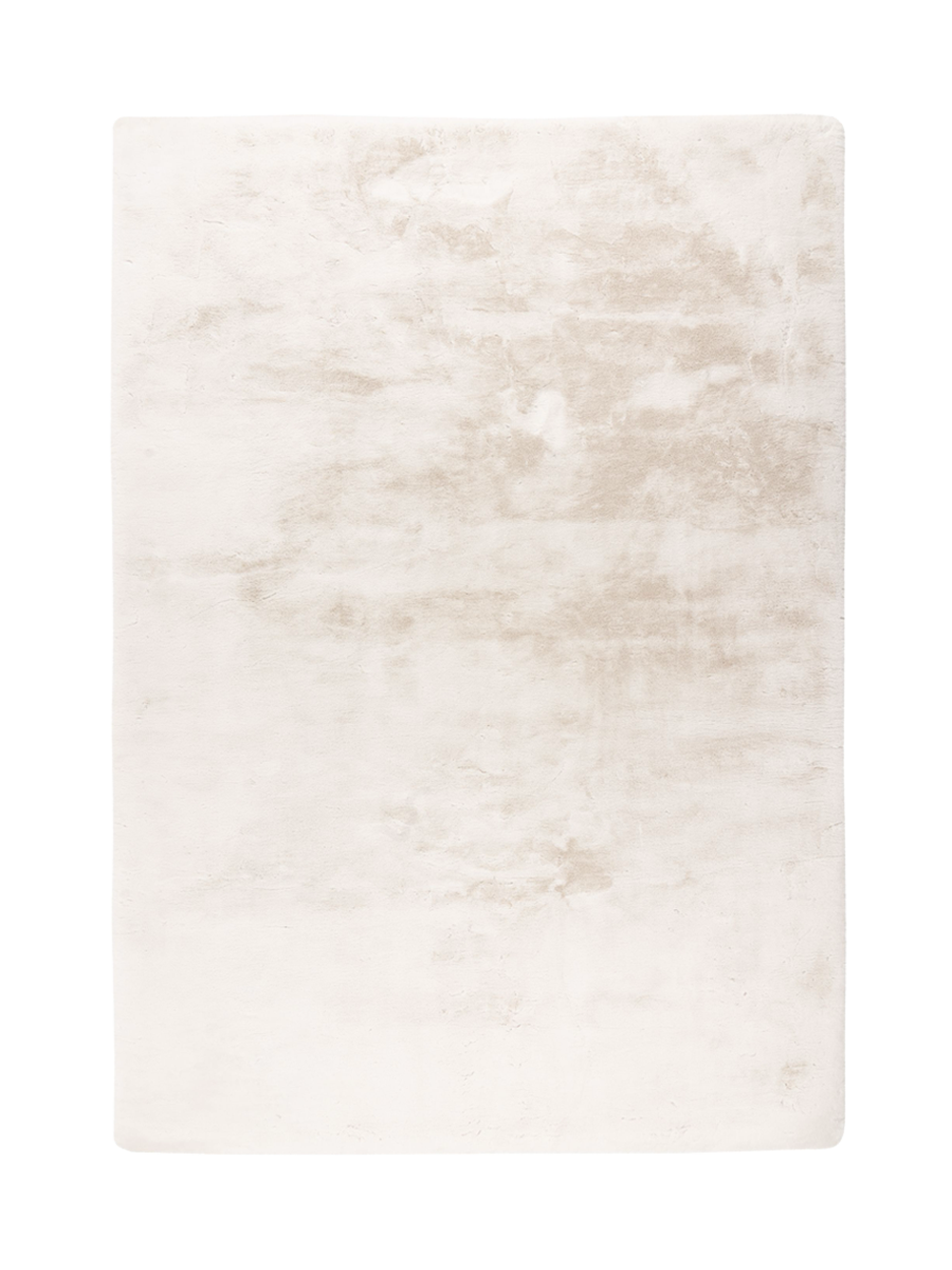 
High-Quality High-Pile Design Rug "Dolce" - Ivory - 80 x 150 cm