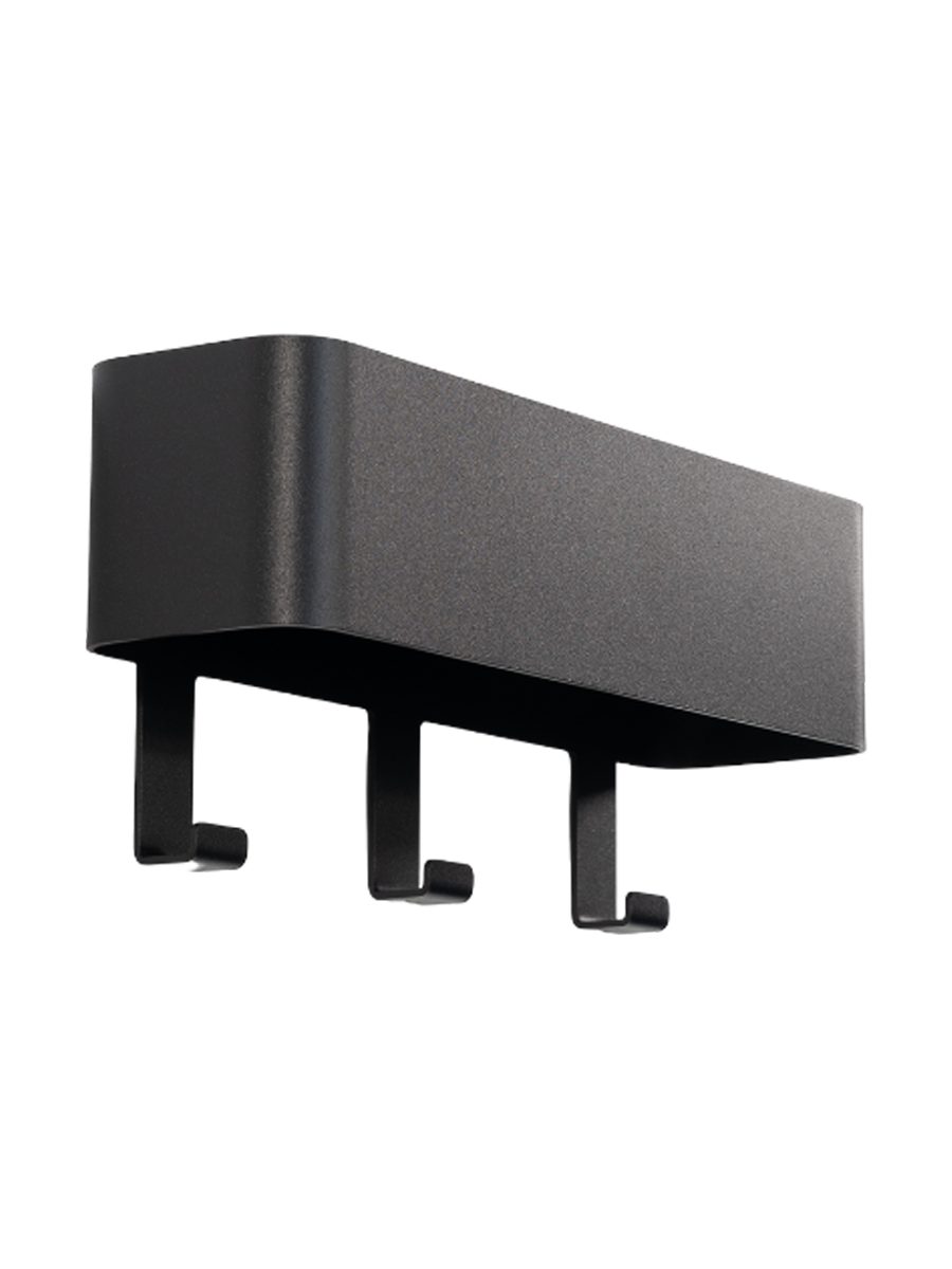
Porte-manteau mural design « Dax Play 3 » - Noir