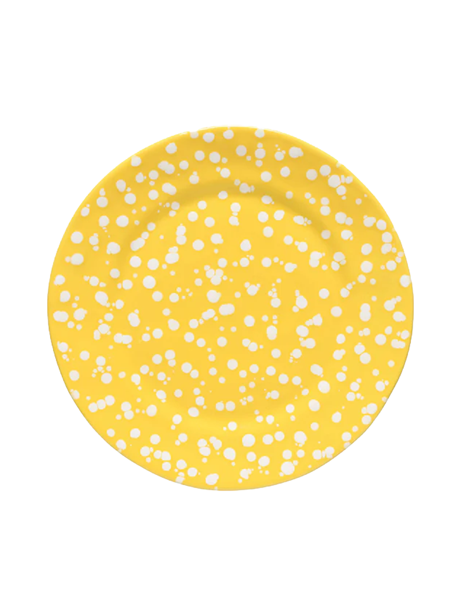 
Handcrafted Dinner Plate "Rafaela" - Chamomile