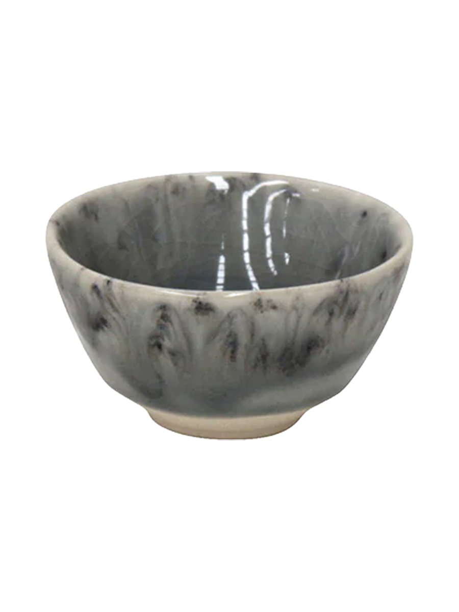 
Handcrafted Fruit Bowl "Madeira" - Grey / Medium