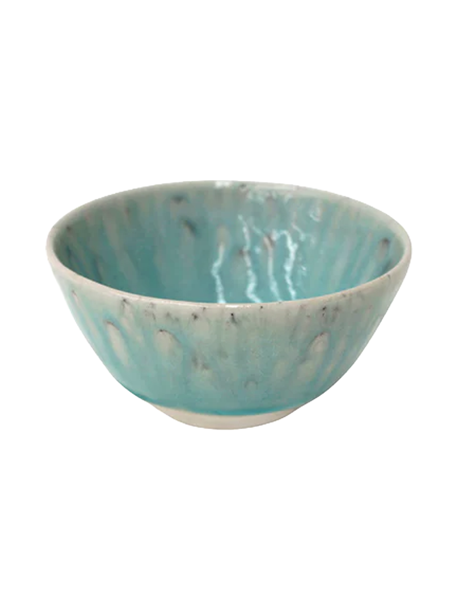 
Handcrafted Fruit Bowl "Madeira" - Blue / Large