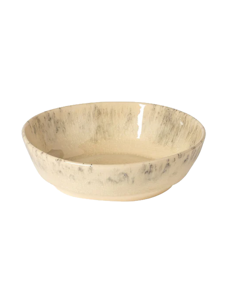 
Assiette creuse artisanale « Madeira » - Crème