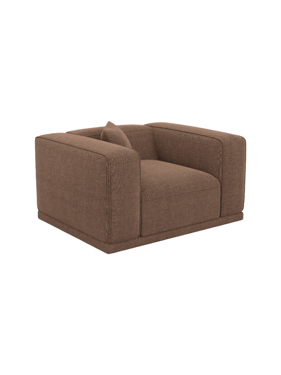 
Design Loungesessel „Bellara“ mit Strukturstoff-Bezug - Strukturstoff Anthrazit