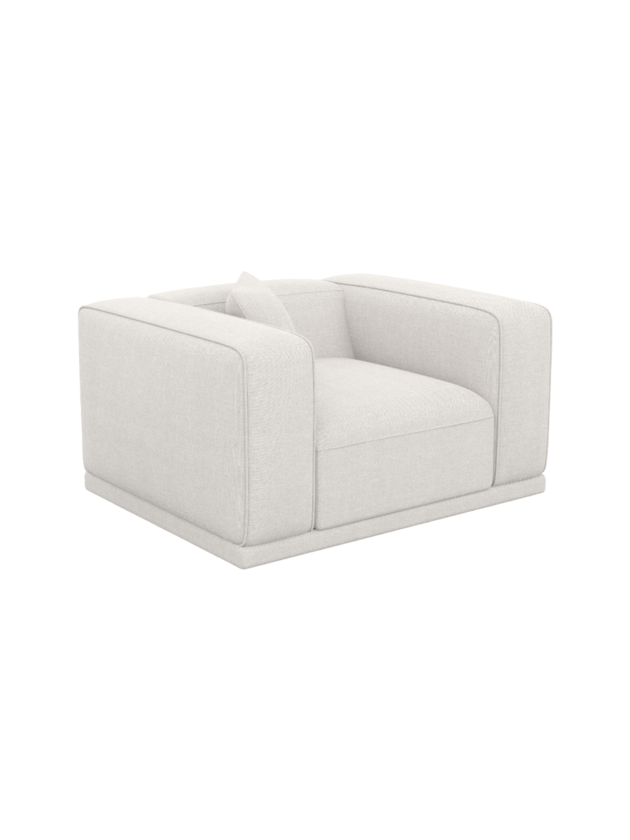 
Design Loungesessel „Bellara“ mit Strukturstoff-Bezug - Strukturstoff Anthrazit