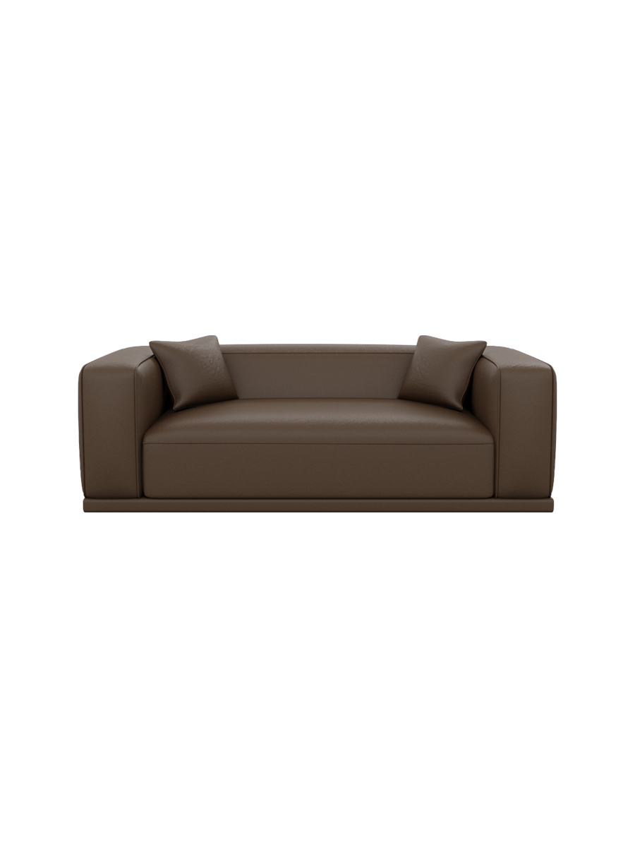 
3-Sitzer Design Echtleder Sofa „Bellara“ - Echtleder Beige