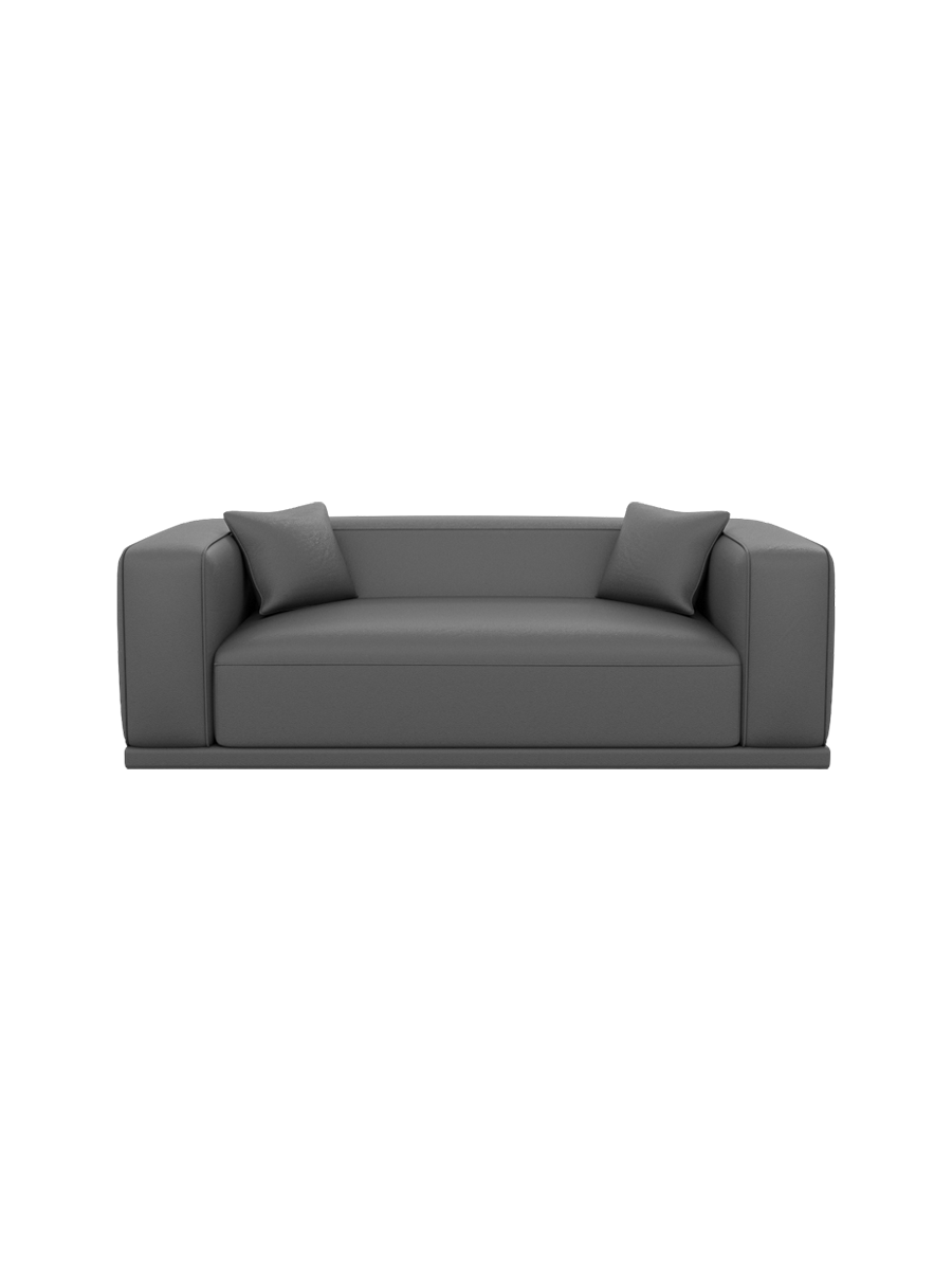 
3-Sitzer Design Echtleder Sofa „Bellara“ - Echtleder Beige