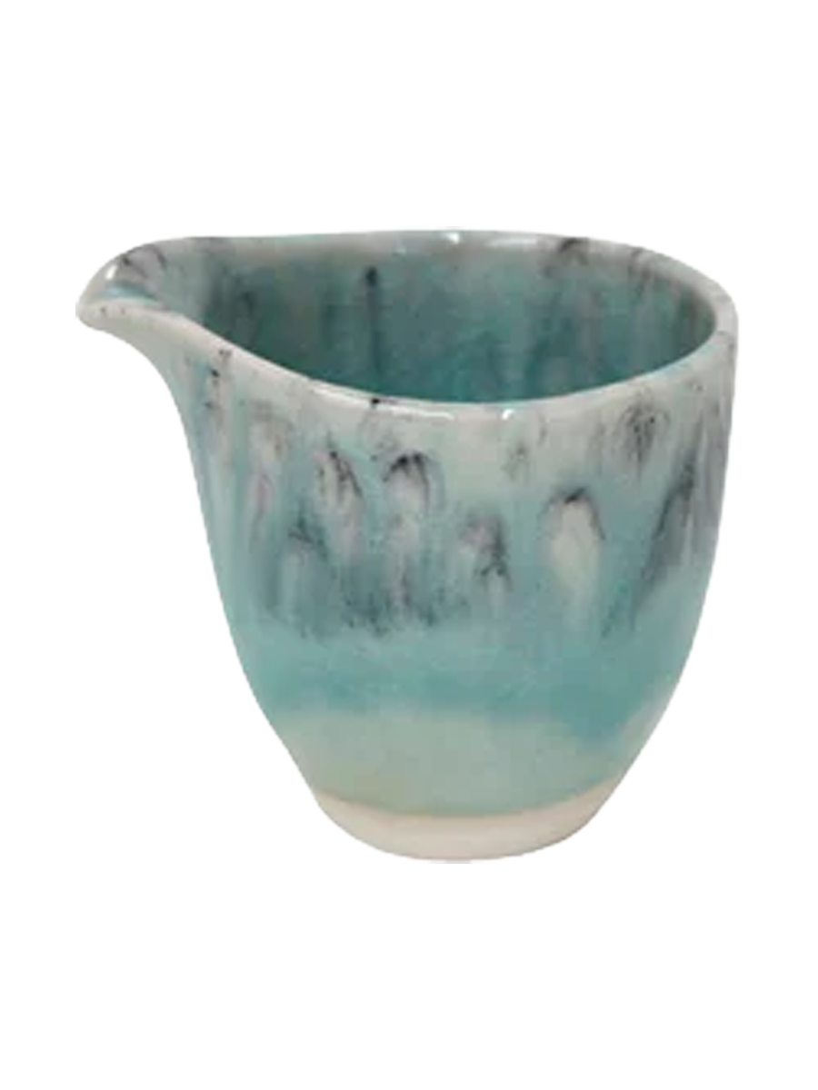 
Handmade Milk Jug "Madeira" - Blue
