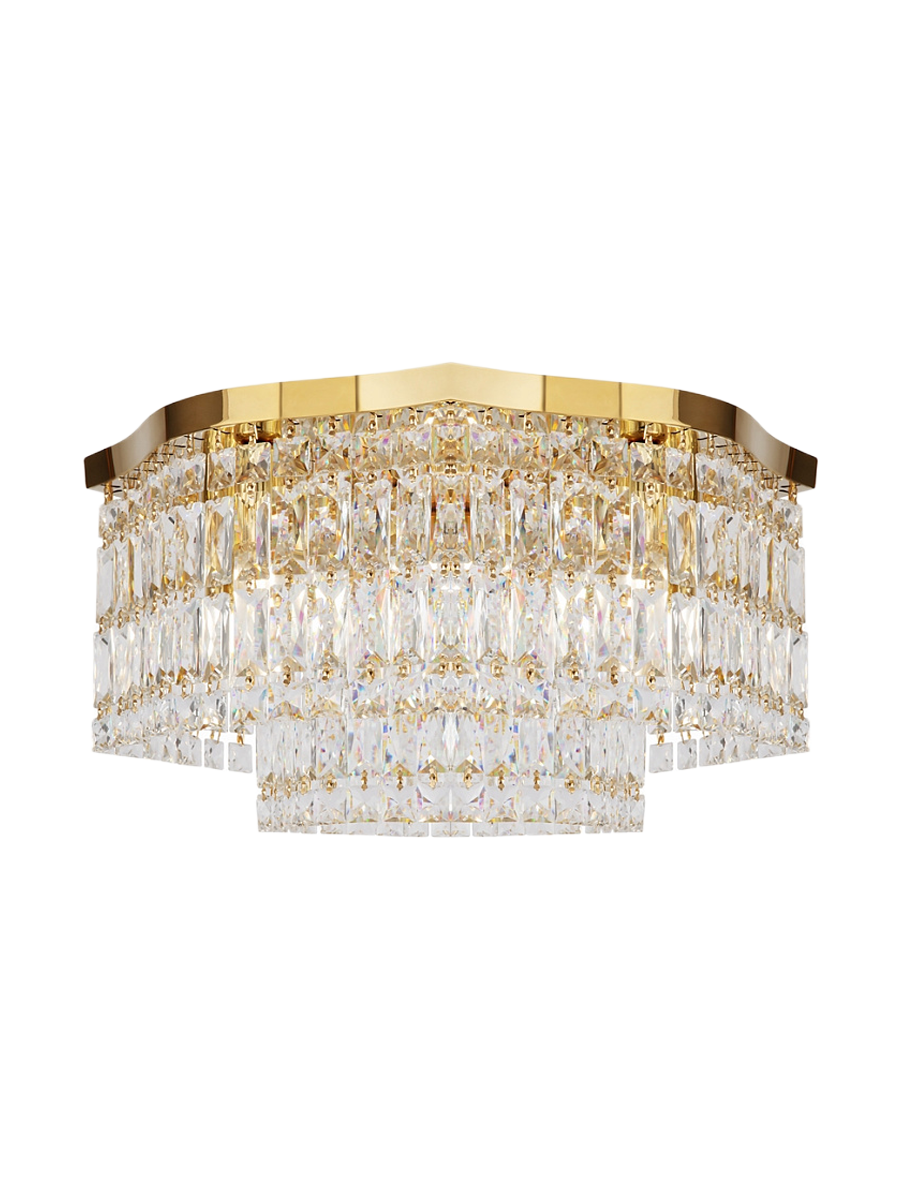 
Luxury ceiling lamp "Dune" - Gold / ø 45cm
