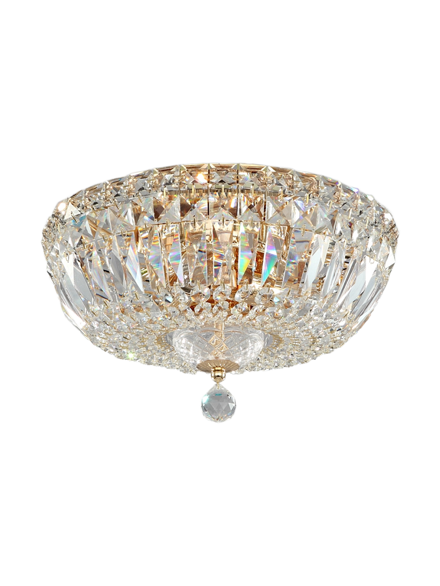 
Chandelier "Basfor" 3-Light - Gold