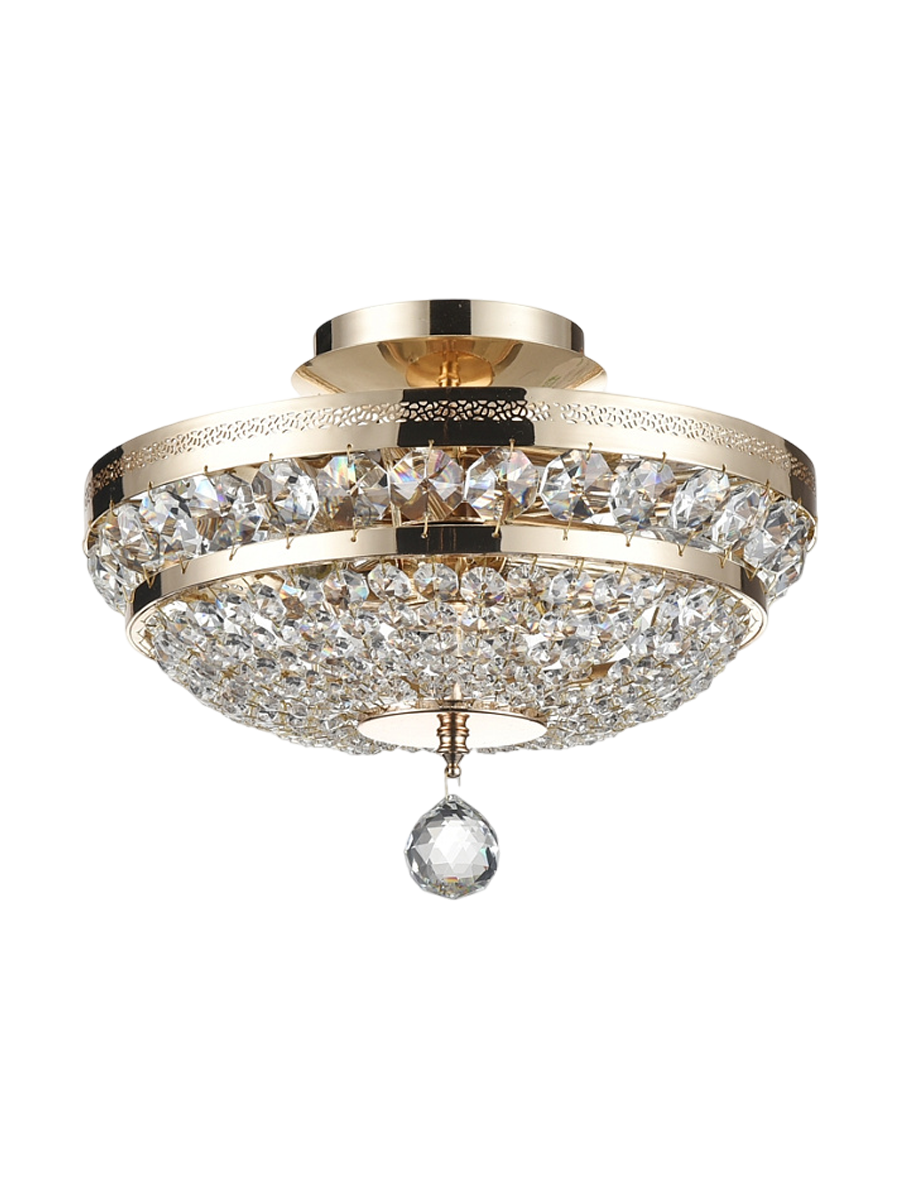 
Designer Chandelier "Ottilia" - 3-flame