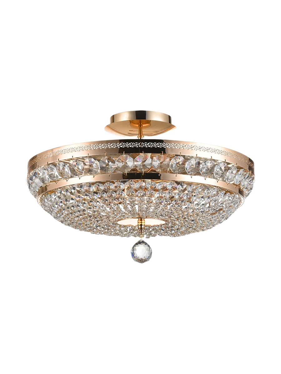 
Designer Chandelier "Ottilia" - 6-bulb