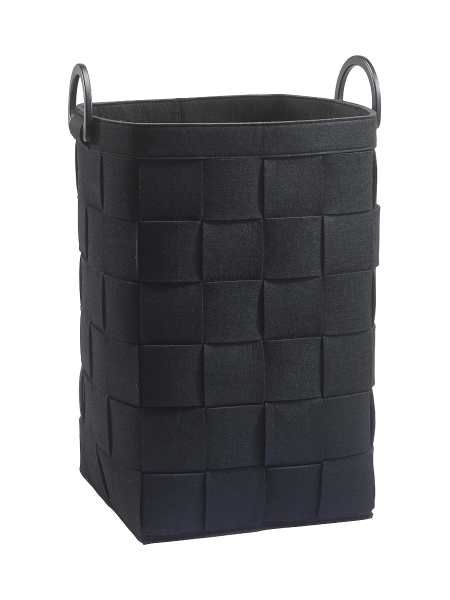 
Panier à linge design « Dix » - Noir