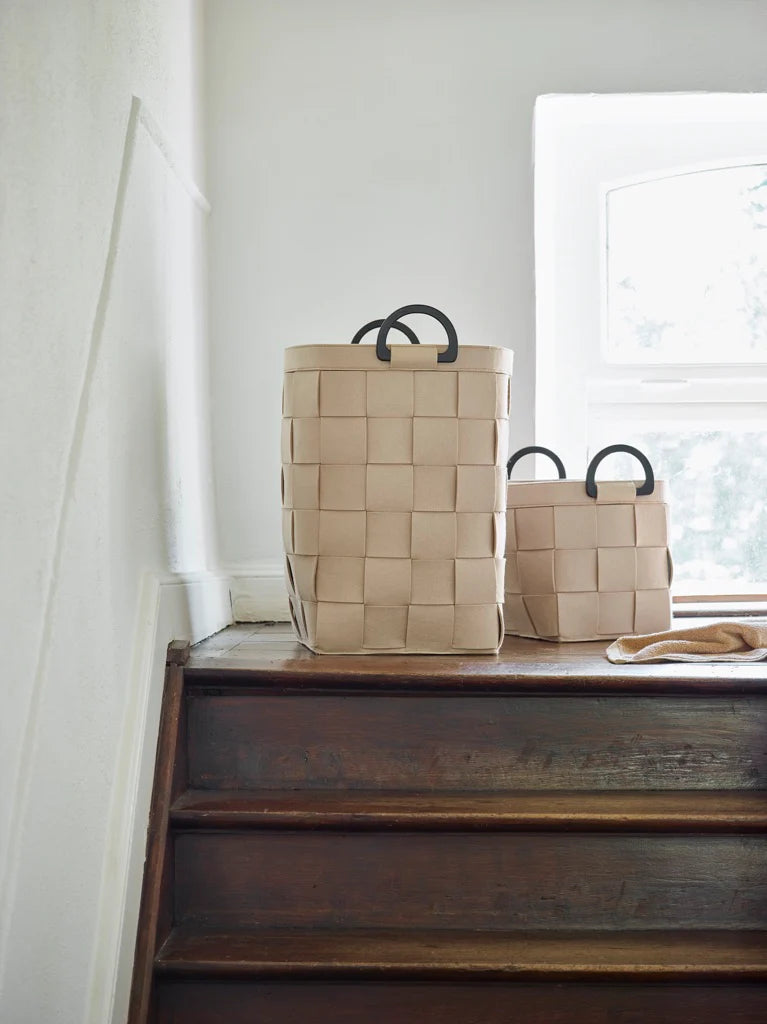 
Panier à linge design « Dix » - Beige