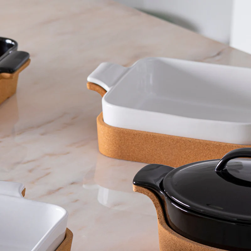 
High-quality, rectangular "Ensemble" baking and oven dish