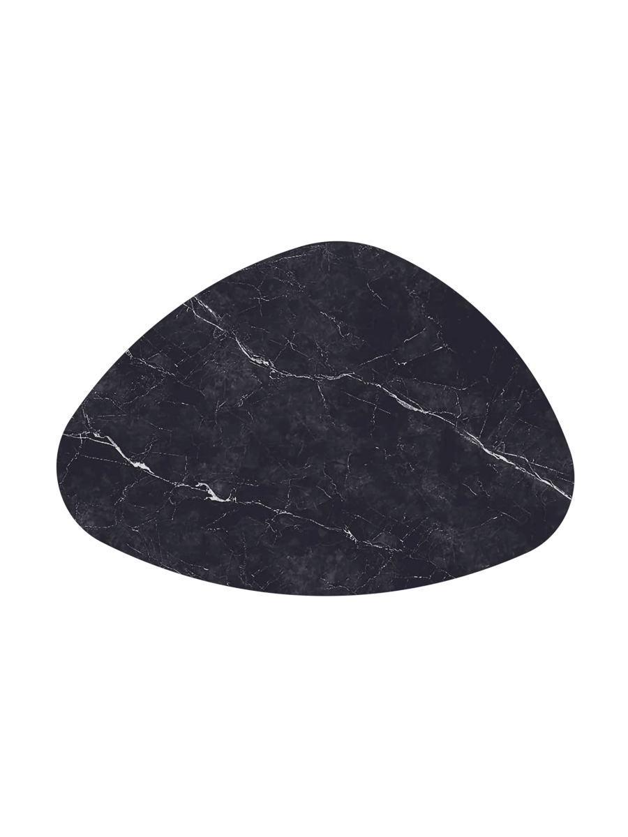 
Designer dining table "Bonifacio" made of ceramic, various sizes - Frame: Black, Tabletop: Marquina matte / 175 x 120 cm