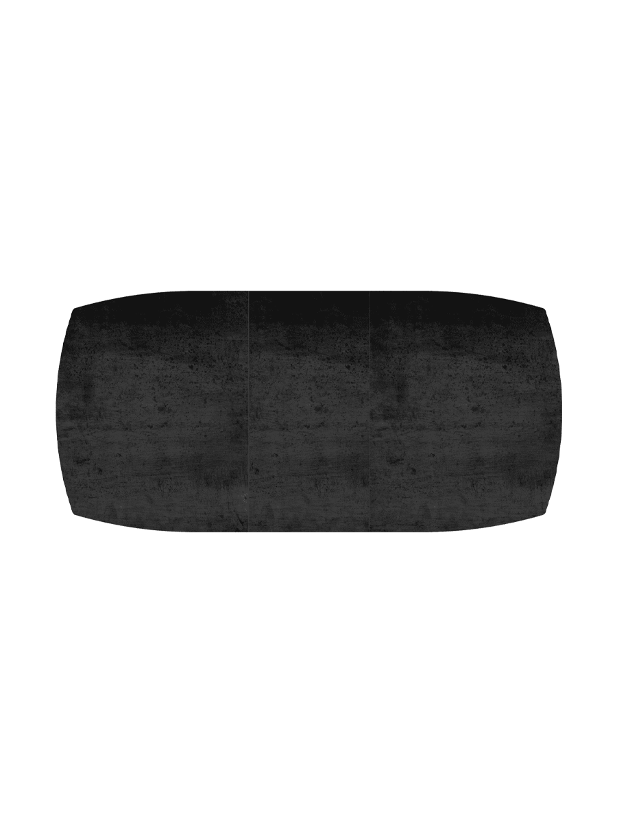 
Ausziehbarer Designer Esstisch „Dallas“ aus Keramik, in verschiedenen Grössen - Titan / 160-210 x 100 cm