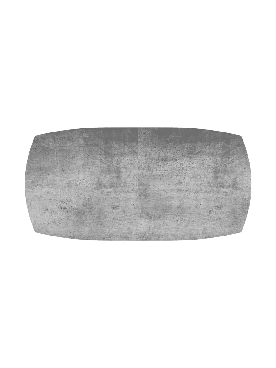 
Ausziehbarer Designer Esstisch „Dallas“ aus Keramik, in verschiedenen Grössen - Silver / 200-260 x 100 cm