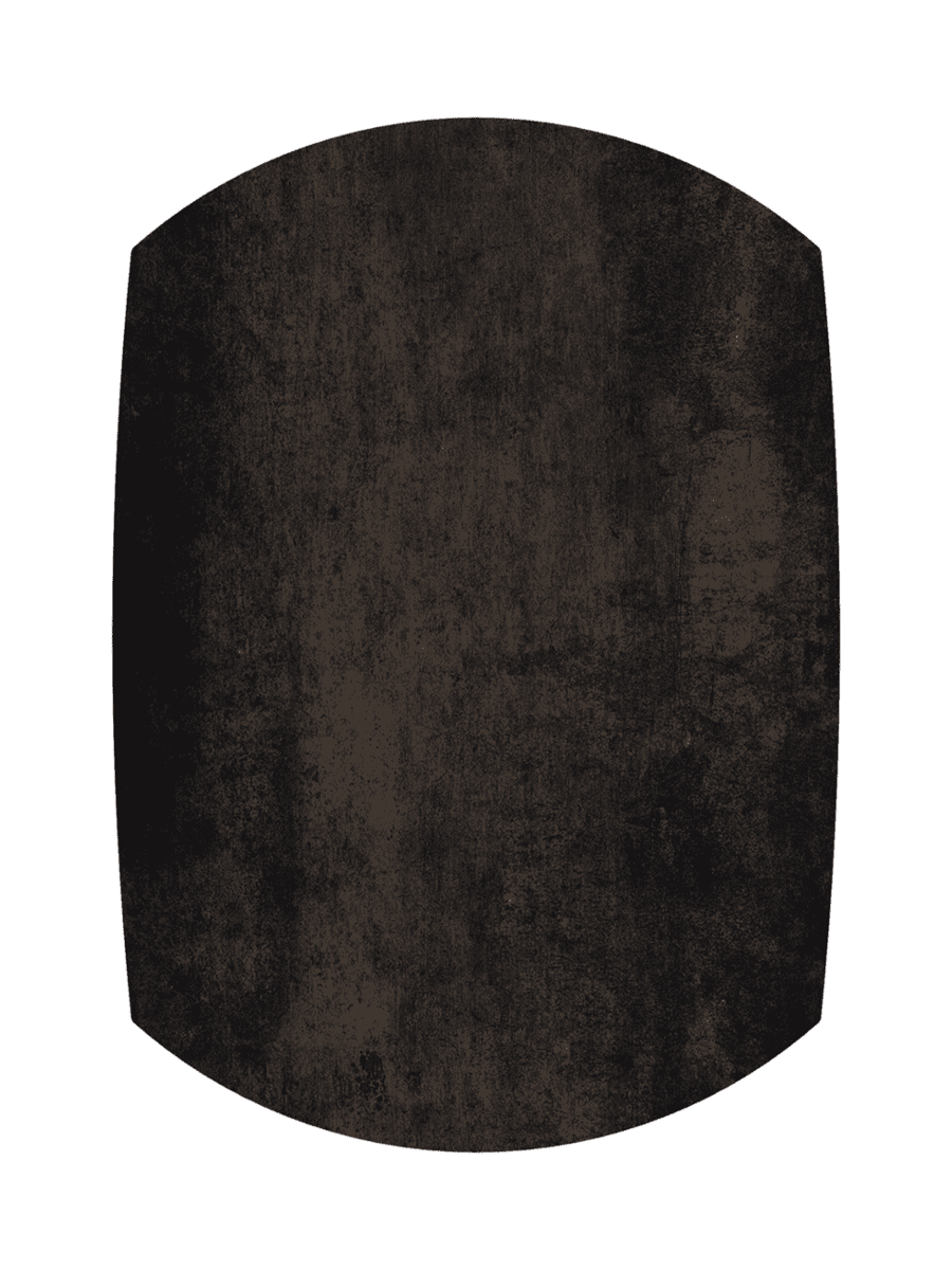 
Tavolo da pranzo allungabile di design «New Icone», in diverse dimensioni - aspetto ruggine scura / 95-135 x 135 cm