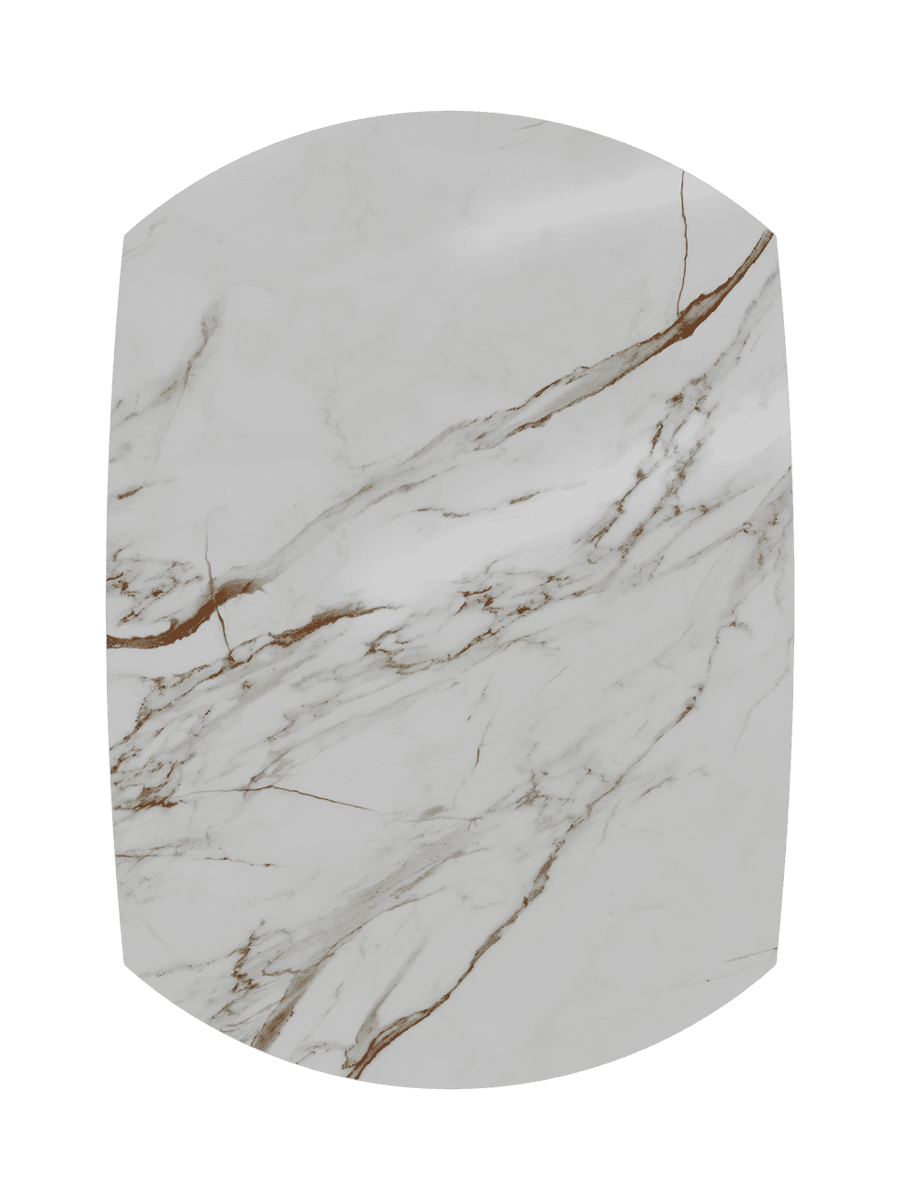 
Tavolo da pranzo allungabile di design «New Icone», in diverse dimensioni - Fiorentino lucido / 95-135 x 135 cm