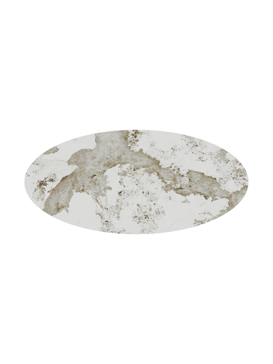 
Designer Dining Table "Goliath" in Ceramic, Various Sizes - Legs: Bronze, Tabletop: Marquina matte / 300 x 140 cm