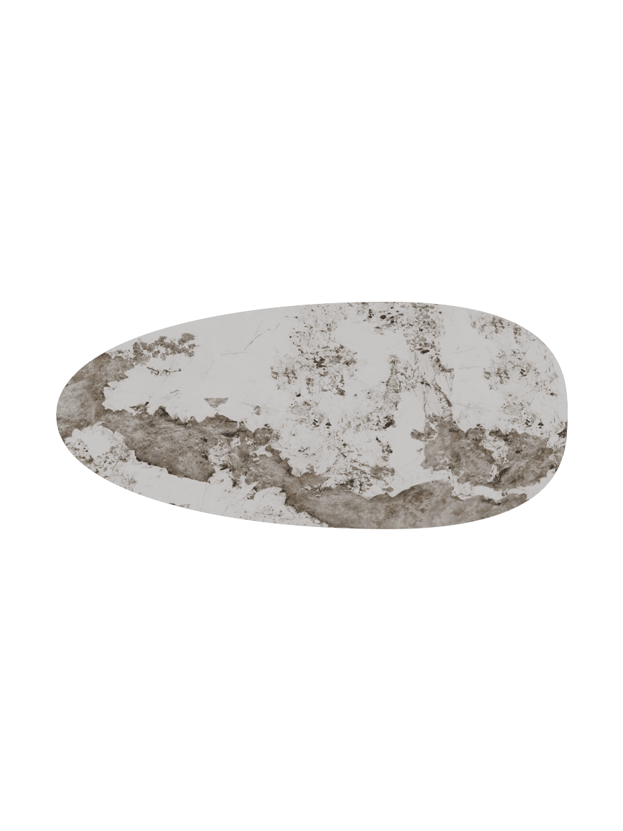 
Ausziehbarer Designer Esstisch „Proxima“ aus Keramik, 270 x 120 cm - Calcatta glänzend