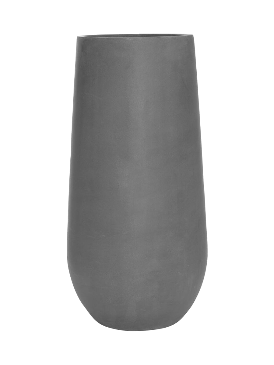 
Vaso per fiori di alta qualità per interni/esterni „Natural Nax“ - Ø 50 x Altezza 100 cm / Grigio