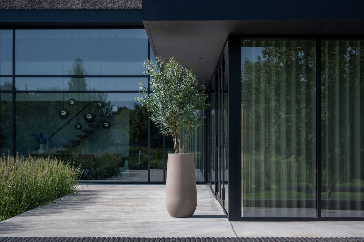
Vaso per fiori di alta qualità per interni/esterni „Natural Nax“ - Ø 50 x Altezza 100 cm / Talpa