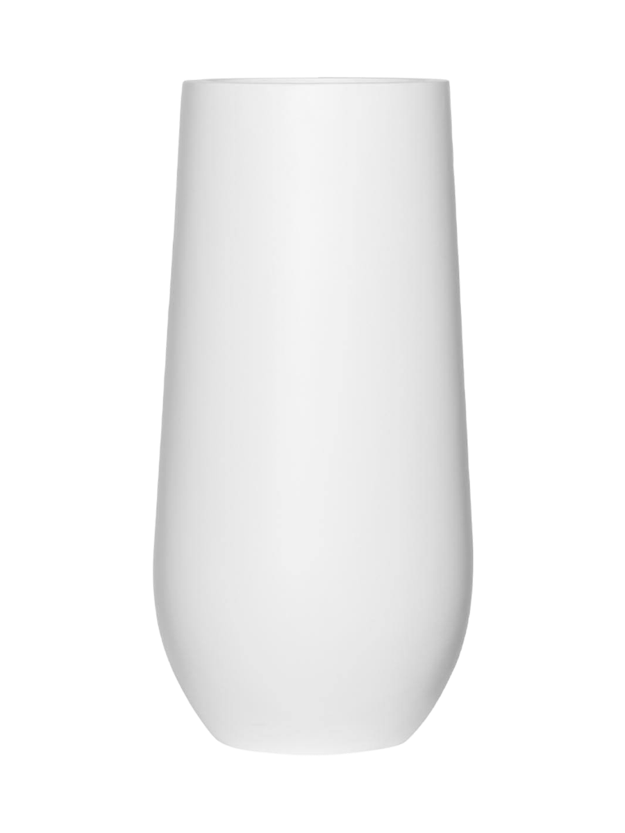 
Vaso per fiori di alta qualità per interni/esterni „Essential Nax“ - Bianco opaco / Ø 50 x Altezza 101 cm