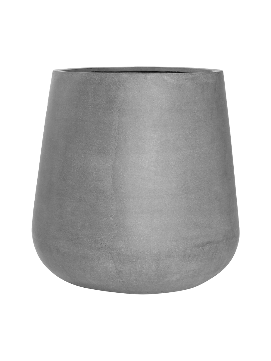 
Vaso per fiori di alta qualità per interni/esterni „Natural Dax XL“ - Grigio