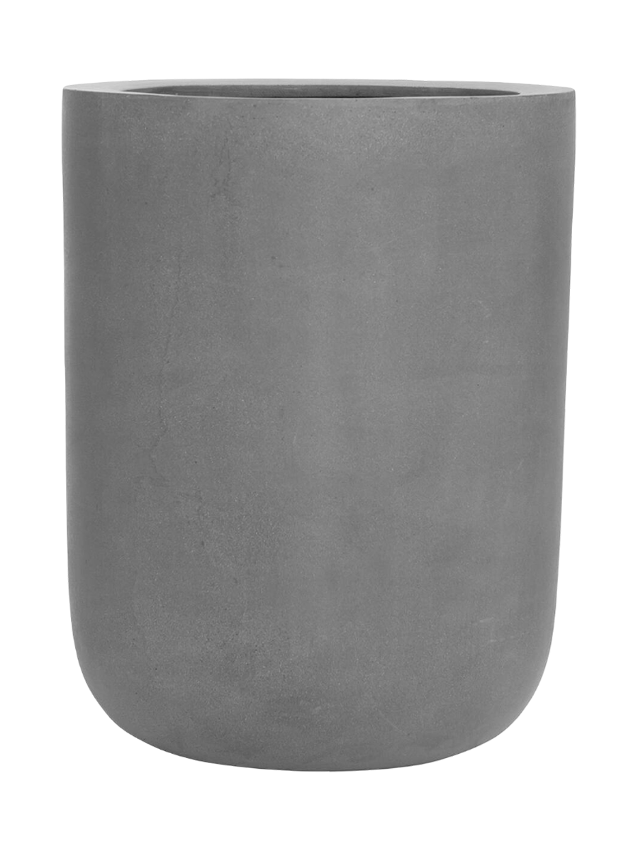 
Fioriera di alta qualità da interno/esterno «Natural Dice» - Grigio