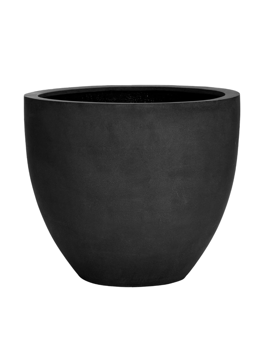 
Vaso per fiori di alta qualità per interni/esterni „Natural Jesslyn“ - Nero / Ø 60 x 52 cm