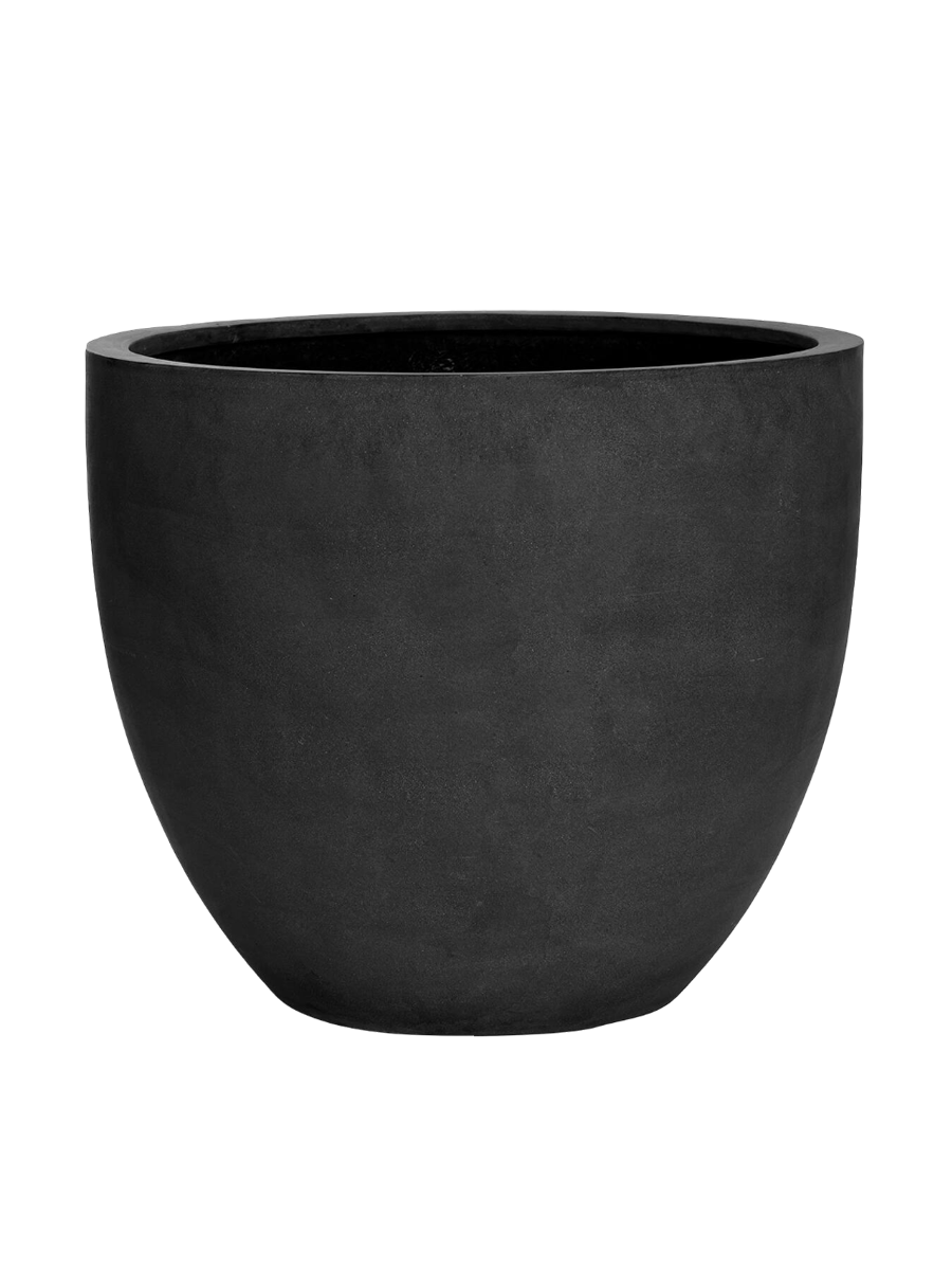 
Vaso per fiori di alta qualità per interni/esterni „Natural Jesslyn“ - Nero / Ø 70 x 61 cm