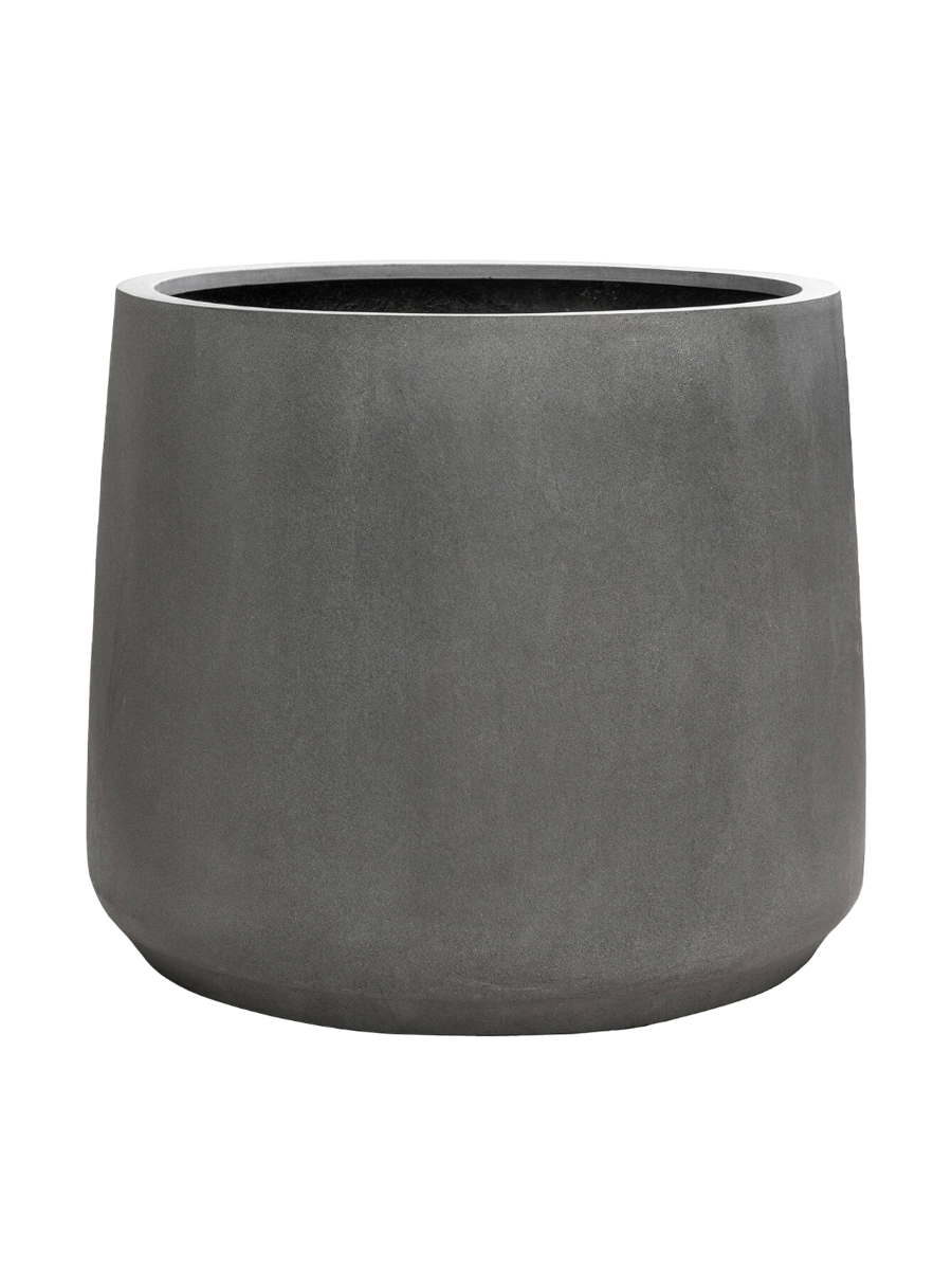 
High-Quality Indoor/Outdoor Planter "Natural Jumbo Patt" - Grey / Ø 92.5 x 77 cm