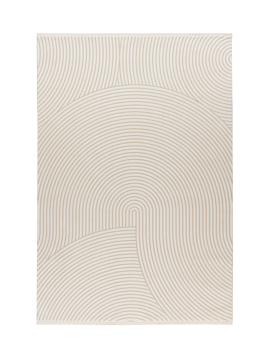 
Design Carpet "Elif 402" - Ivory - 80 x 150 cm