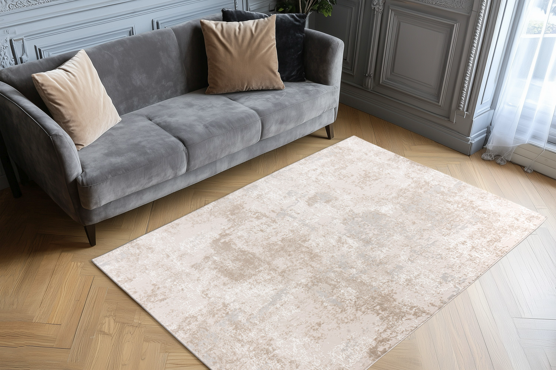 IMAGE for product variant SKU ELI-407-Beige-80x150