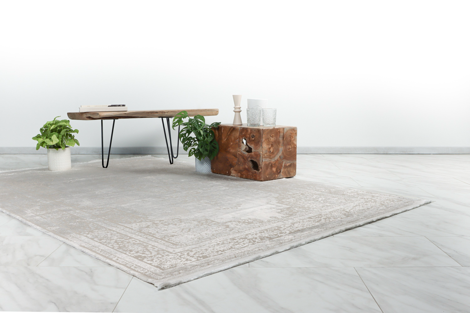 
Hochwertiger Designer Teppich „Elysee 902“, Cream - 80 x 150 cm