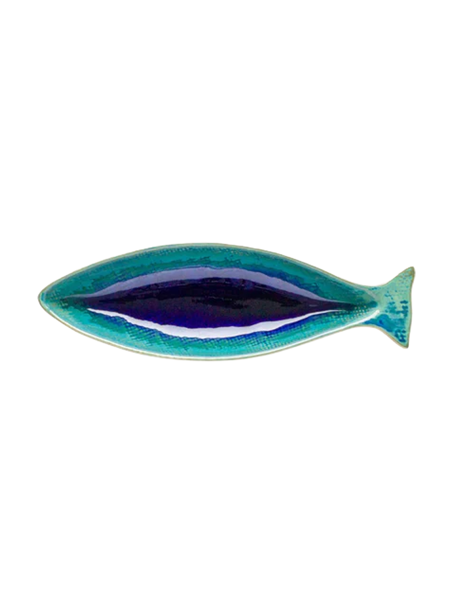 
Handmade Aperitif Platter "Cavala Petit Dori" - Atlantic Blue / Medium