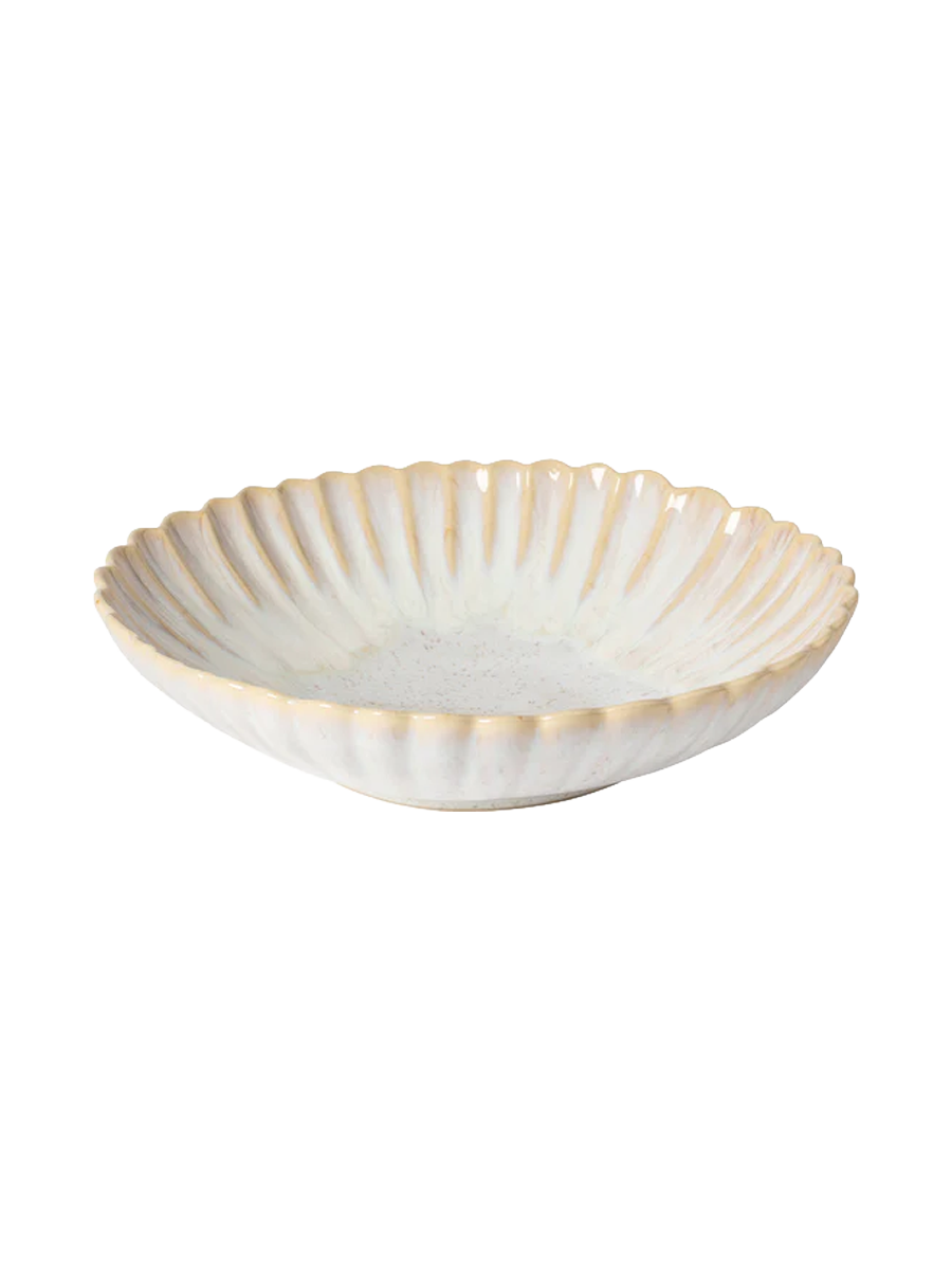 
Handmade Soup & Pasta Plates "Mallorca" - Sand Beige